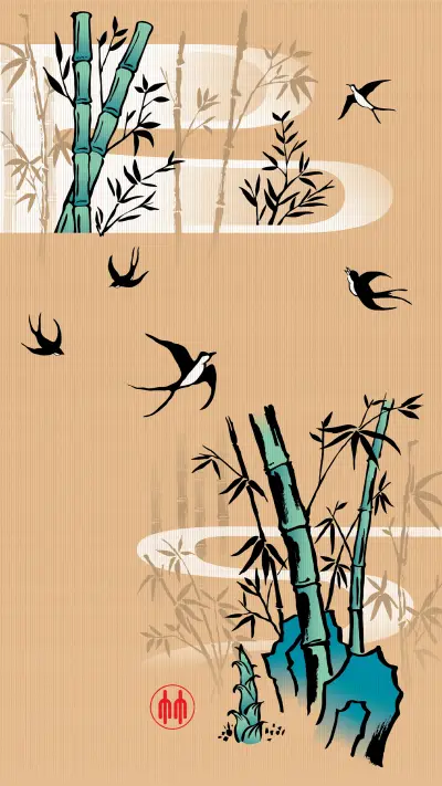 Chinese-style illustration