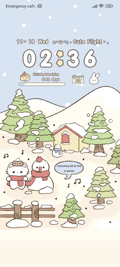 First Snow Kitty - Screenshot 2