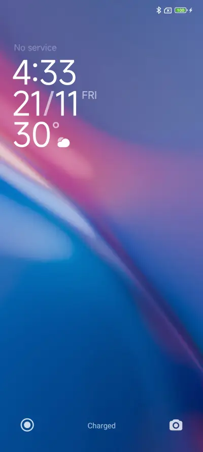 bleufall - Screenshot 1