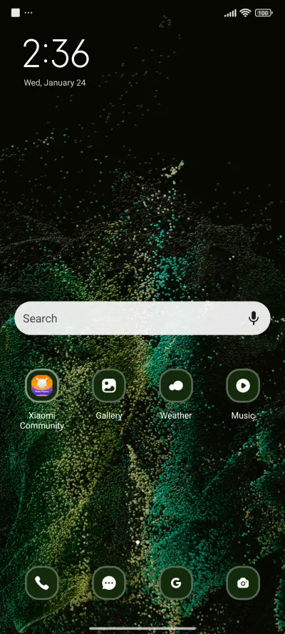 Abstract Speckles - Screenshot 2