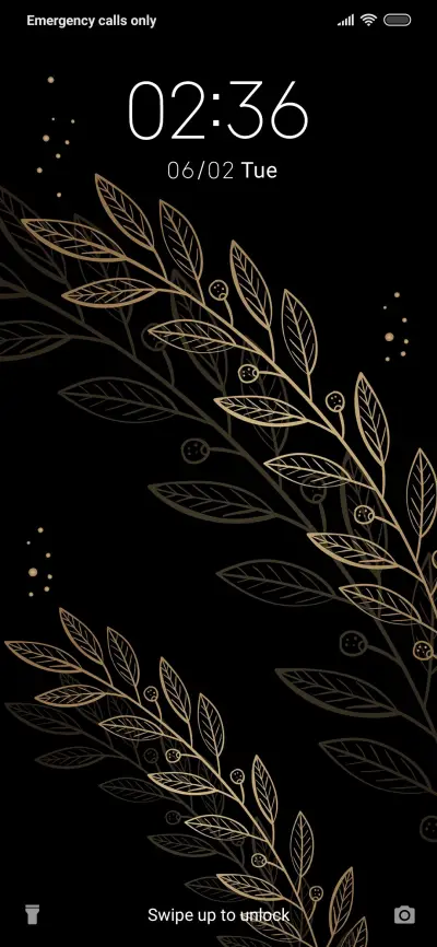GoldenLeaves_3MDS THEME for Xiaomi MIUI HyperOS