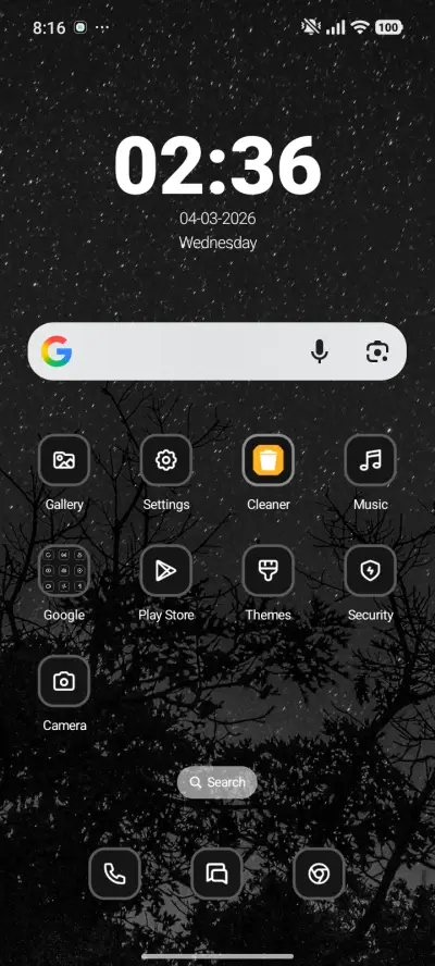 Starry trees - Screenshot 2