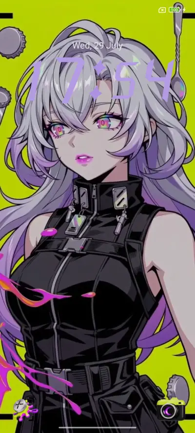 Cyber Anime THEME for Xiaomi MIUI HyperOS