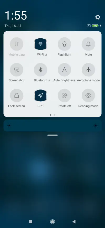 Abstract Art Blue - 3MDP - Screenshot 5