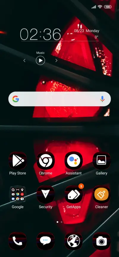 Black Red Uno - Screenshot 2