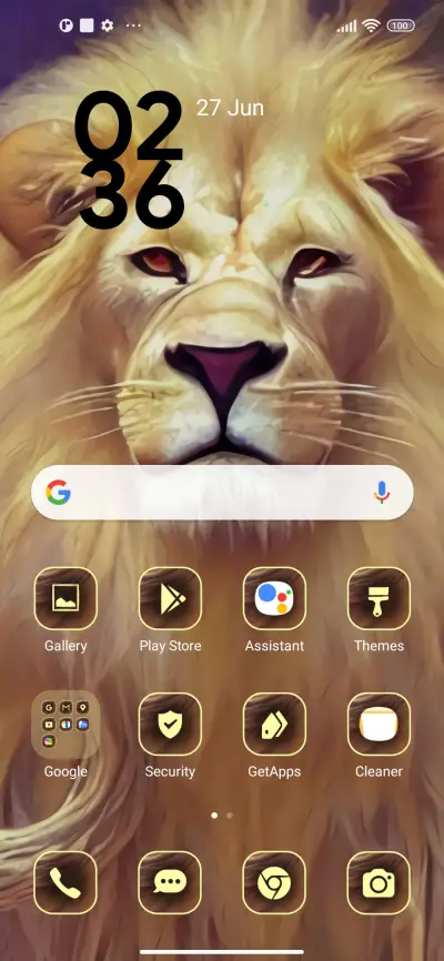 pastel lion - Screenshot 2