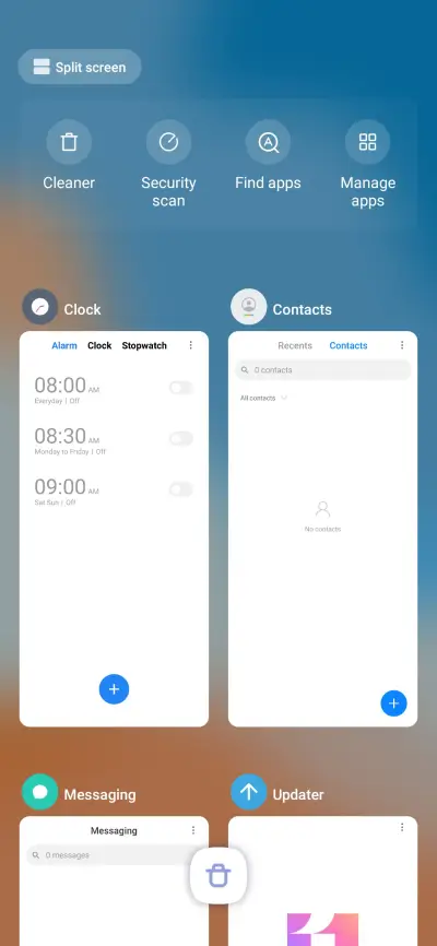 Blue OS v11 - Screenshot 4