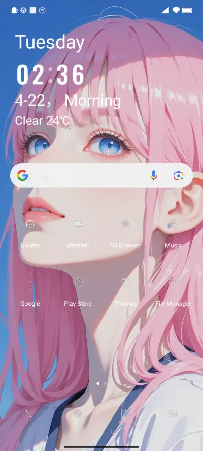 Pink Hair Girl - Screenshot 2
