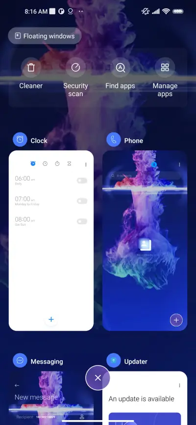 Purple Smoke Space - Screenshot 4