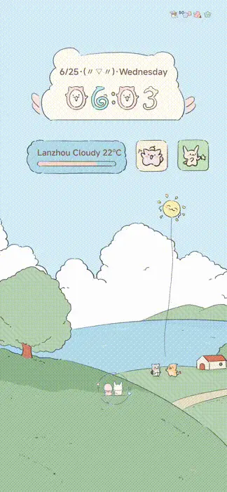 Weather Wallpaper - Screenshot 1