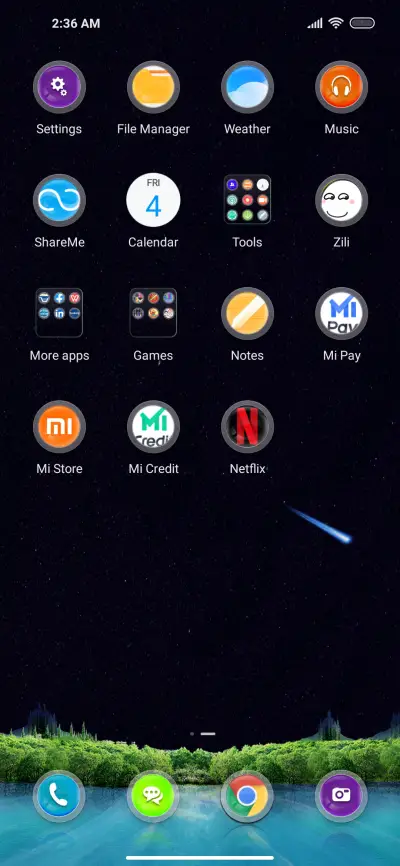 Moon clock - Screenshot 3