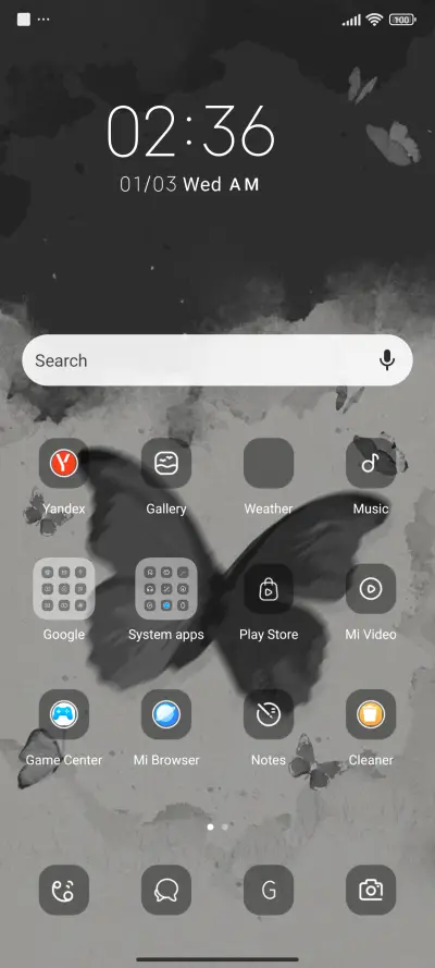 ink wash butterfly - Screenshot 2