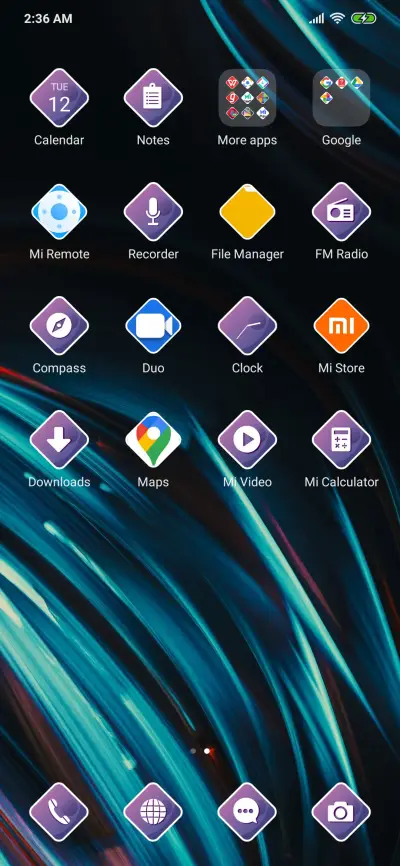 Blue And Red Abstract_3MDS - Screenshot 3