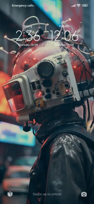 cyberpunk helmet