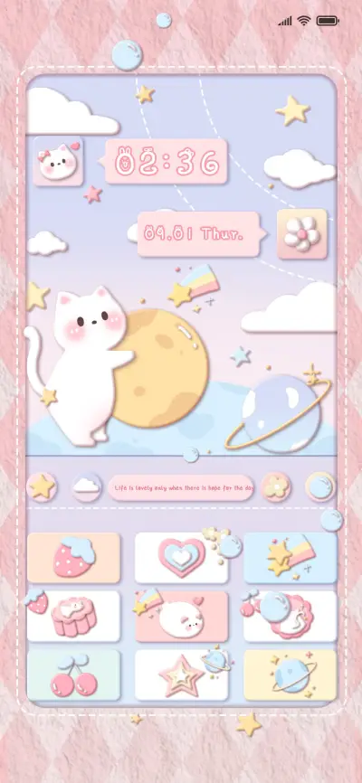 cute rabbit month - Screenshot 1