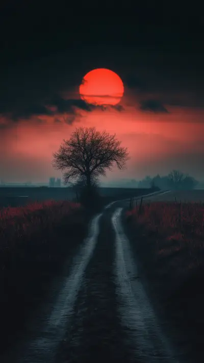 Crimson Sunset