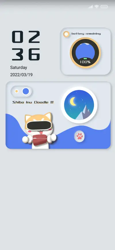 Shiba Inu THEME for Xiaomi MIUI HyperOS