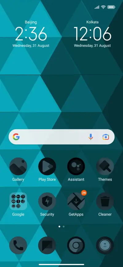 Neon Blue - Screenshot 2