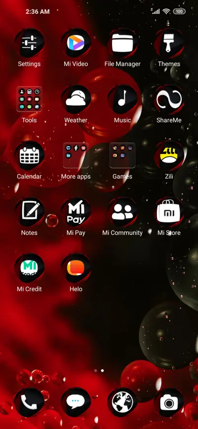 Black Red Tri - Screenshot 3