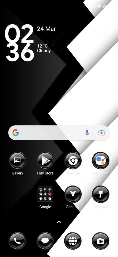 Black white si - Screenshot 2