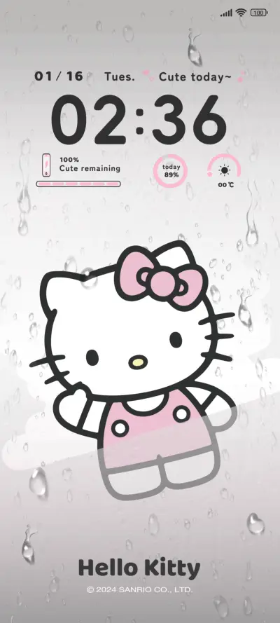 Hello Kitty Rain