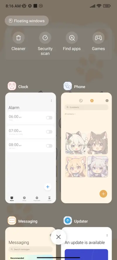 Cat Girl Four Grid - Screenshot 5