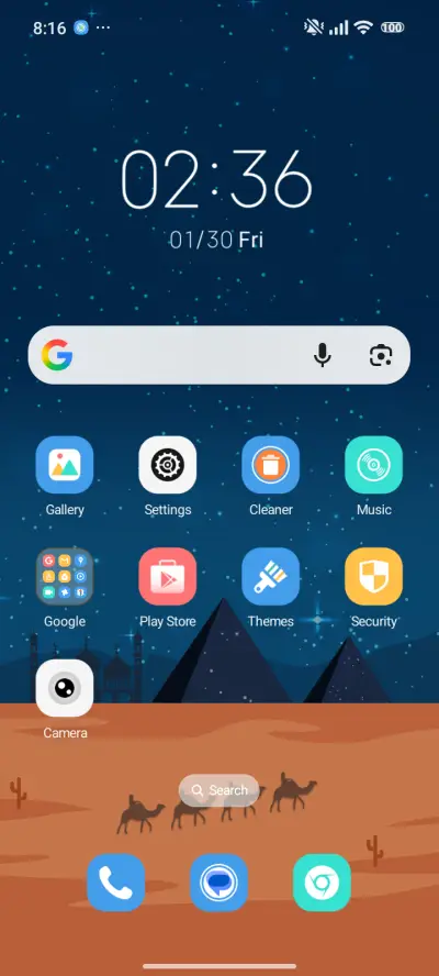 Desert Moon Flow - Screenshot 2