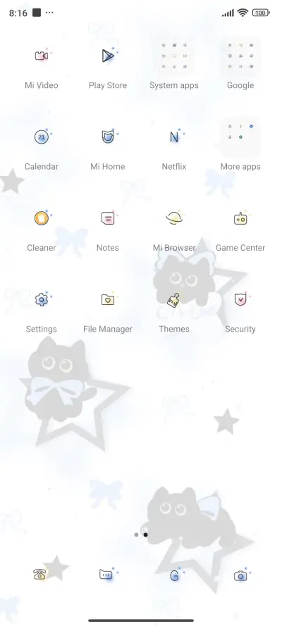 Starry cat - Screenshot 3