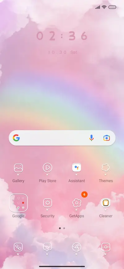 Wallpaper pink sky - Screenshot 2