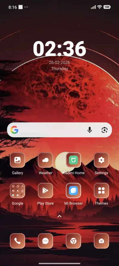 Red Scene - Screenshot 2