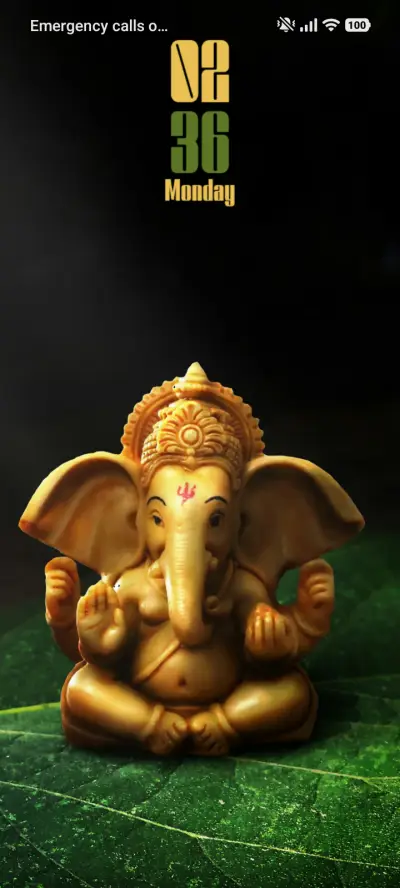 Golden Ganesha