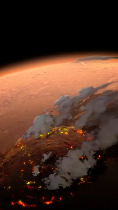 Olympus Mons Martian geological formation plugin