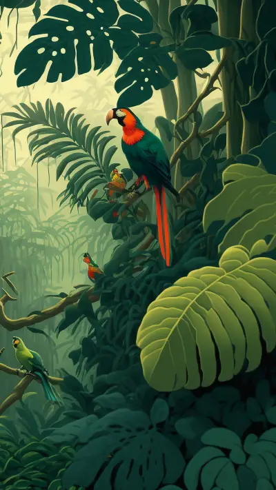 Creative abstract illustration