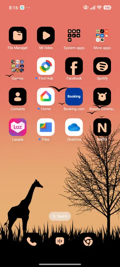 Giraffe Scene - Screenshot 3