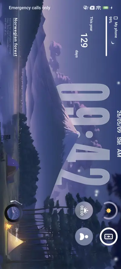 Purple THEME for Xiaomi MIUI HyperOS