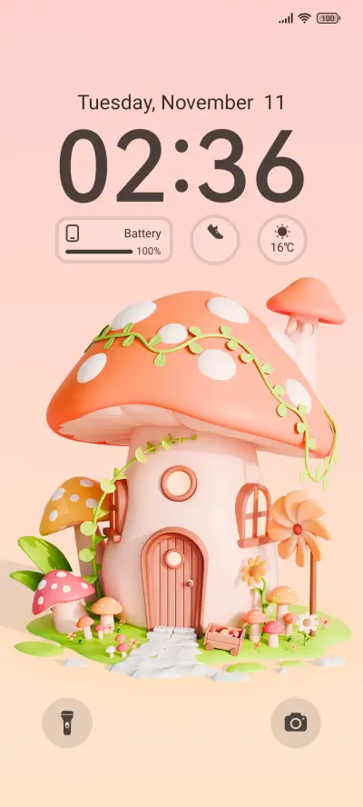 Mushroom house