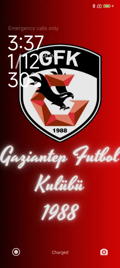 GAZIANTEP SPOR THEME for Xiaomi MIUI HyperOS