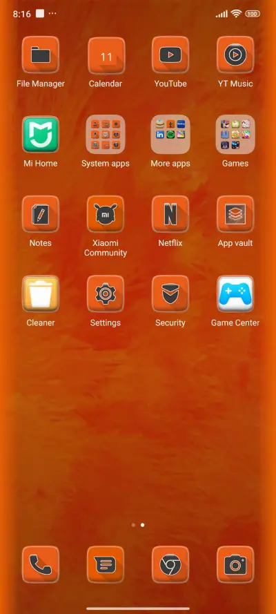 Orange v15 - Screenshot 4