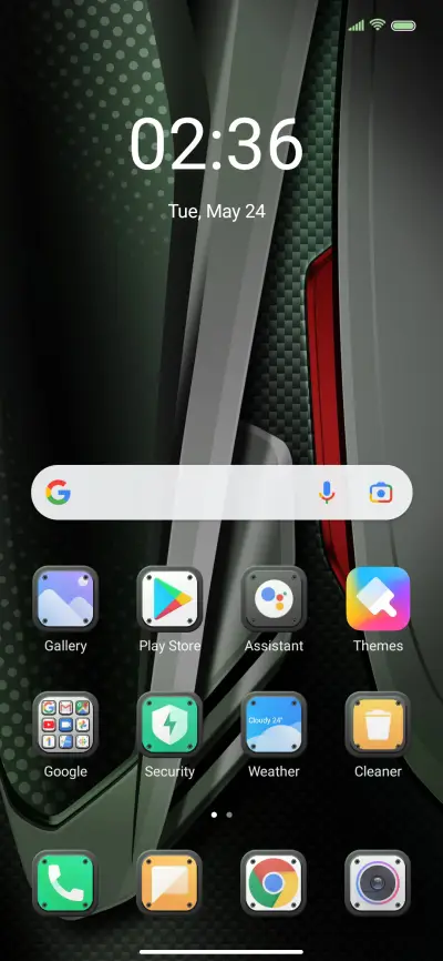 Metal silver wing - Screenshot 2