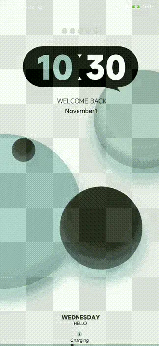 Cyan elegance - Screenshot 1