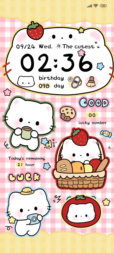 Fruit Lucky Kitty - Screenshot 2