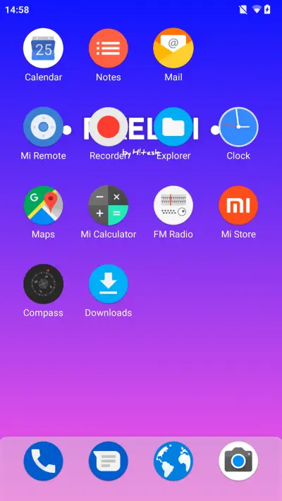 PIXEL UI BY H!TESH - Screenshot 3