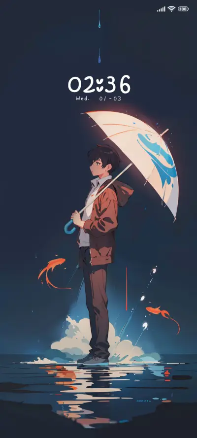 In the Rain - Screenshot 1