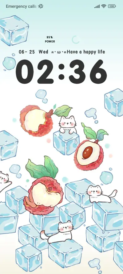Ice Lychee Kitten