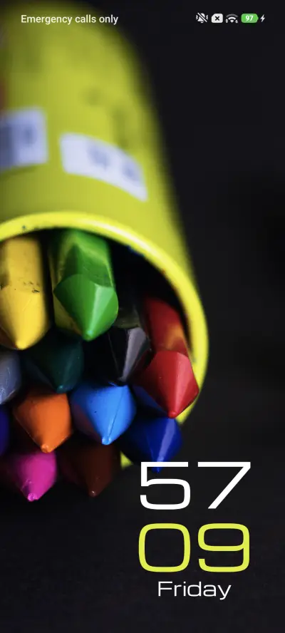 Creative Crayons THEME for Xiaomi MIUI HyperOS