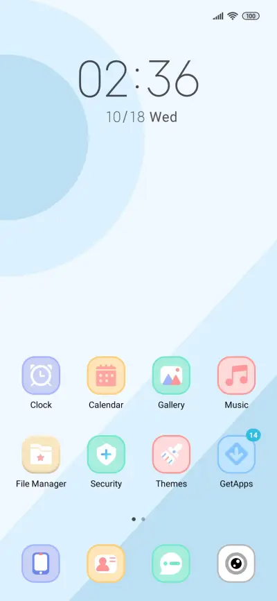 Refreshing blue - Screenshot 2