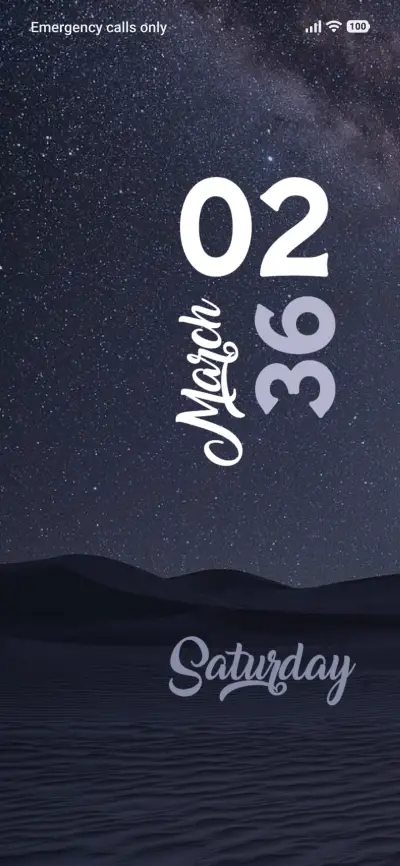 Dune Night - Screenshot 1