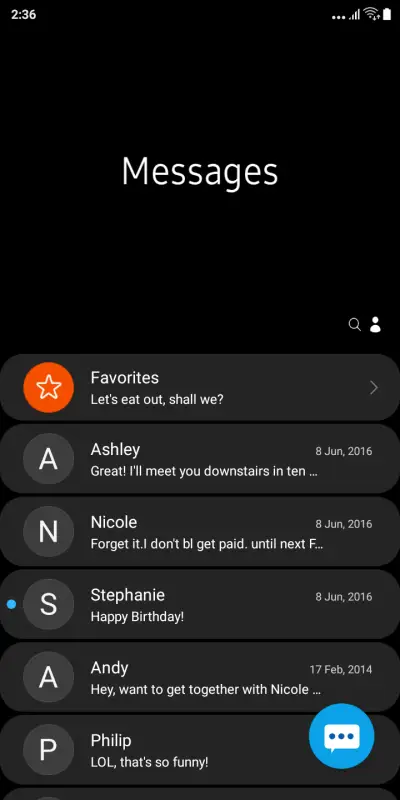 One Ui Dark Black - Screenshot 7