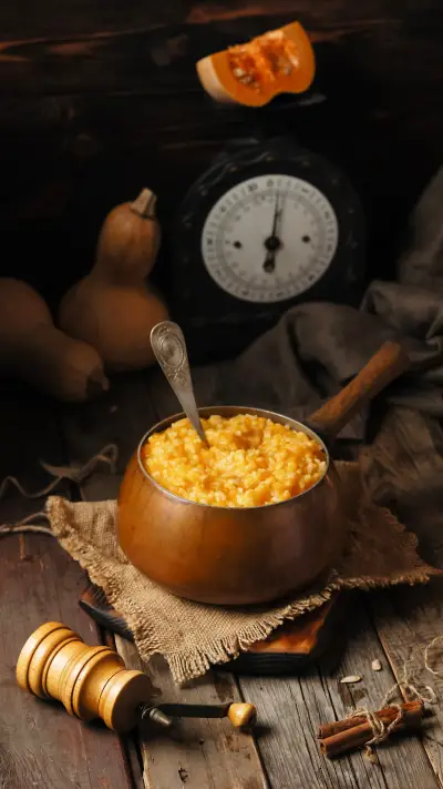 Freshly made pumpkin porridge with rice - Screenshot 1