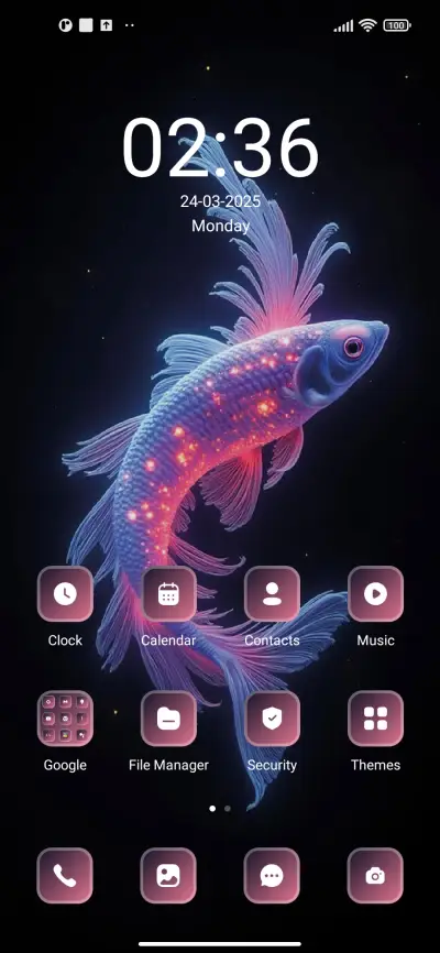 Glowing Fish - Screenshot 2